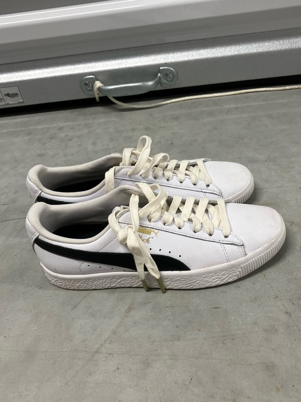 Puma Clyde Classic Foil Core Sneakers